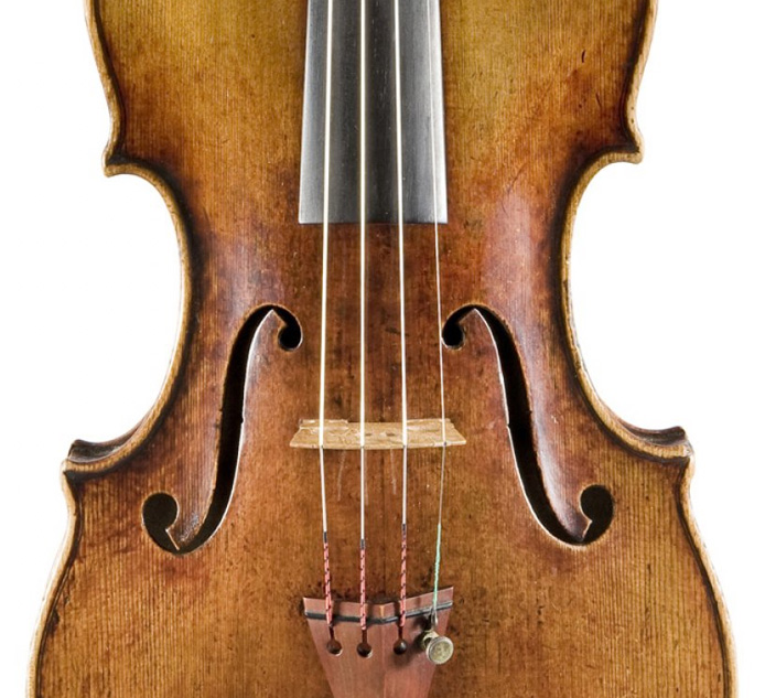 Lot 90: A Very Fine Italian violin by Pietro Giacomo Mantegazza, Milan circa 1770